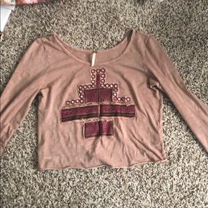 Free people crop top XS